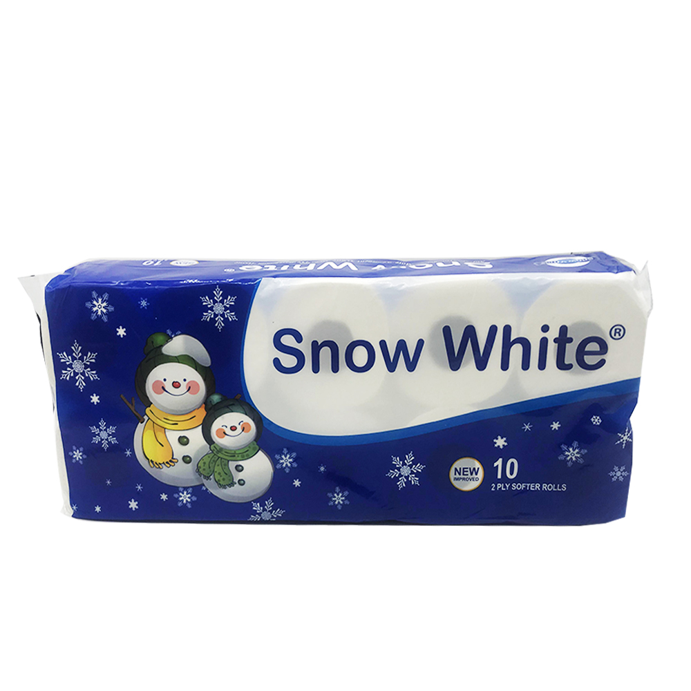 Snow White Bathroom Tissue 2ply 10Roll