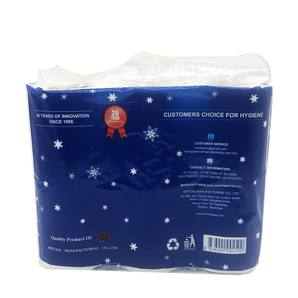 Snow White Bathroom Tissue 2ply 6Roll