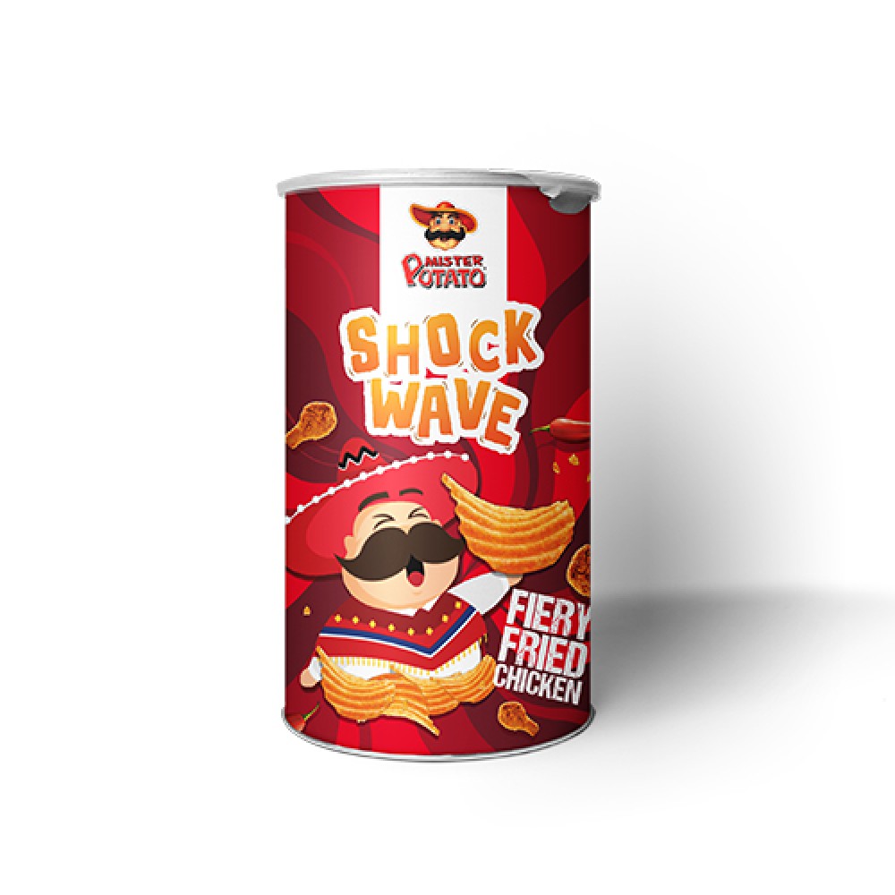 Mister Potato Shock wave fiery Fried chicken 90g