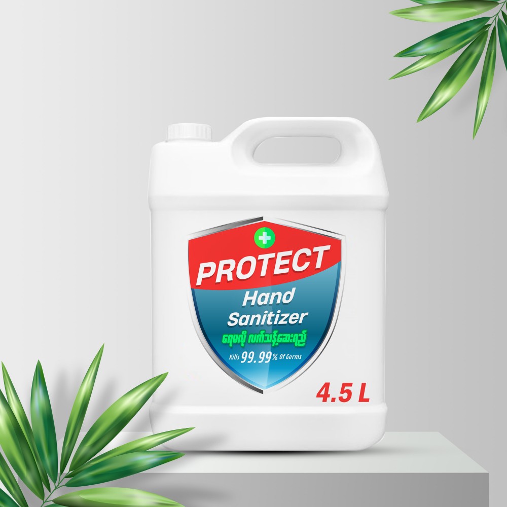 Protect Hand Sanitizer Aloevera 4.5 L