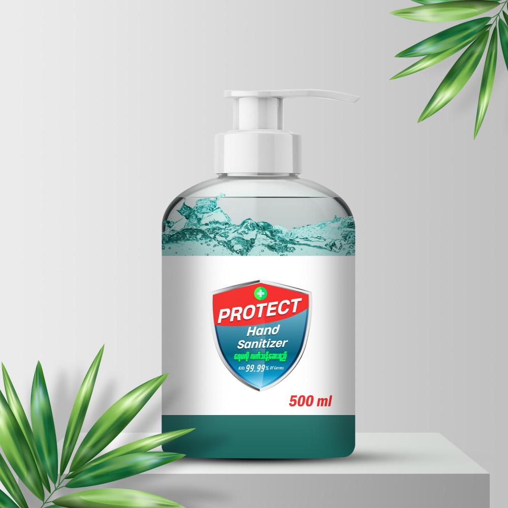 Protect Hand Sanitizer Aloevera 500ml