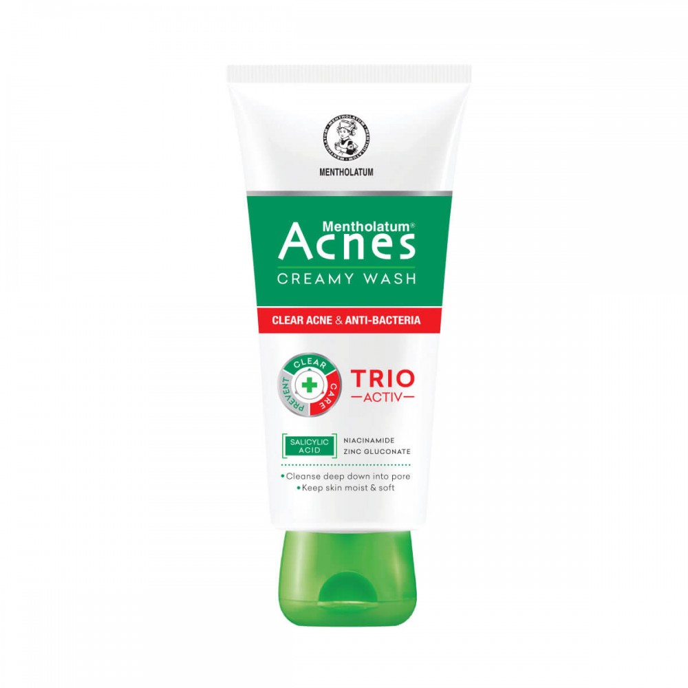 Acnes Creamy Wash 50g (Trio Activ)