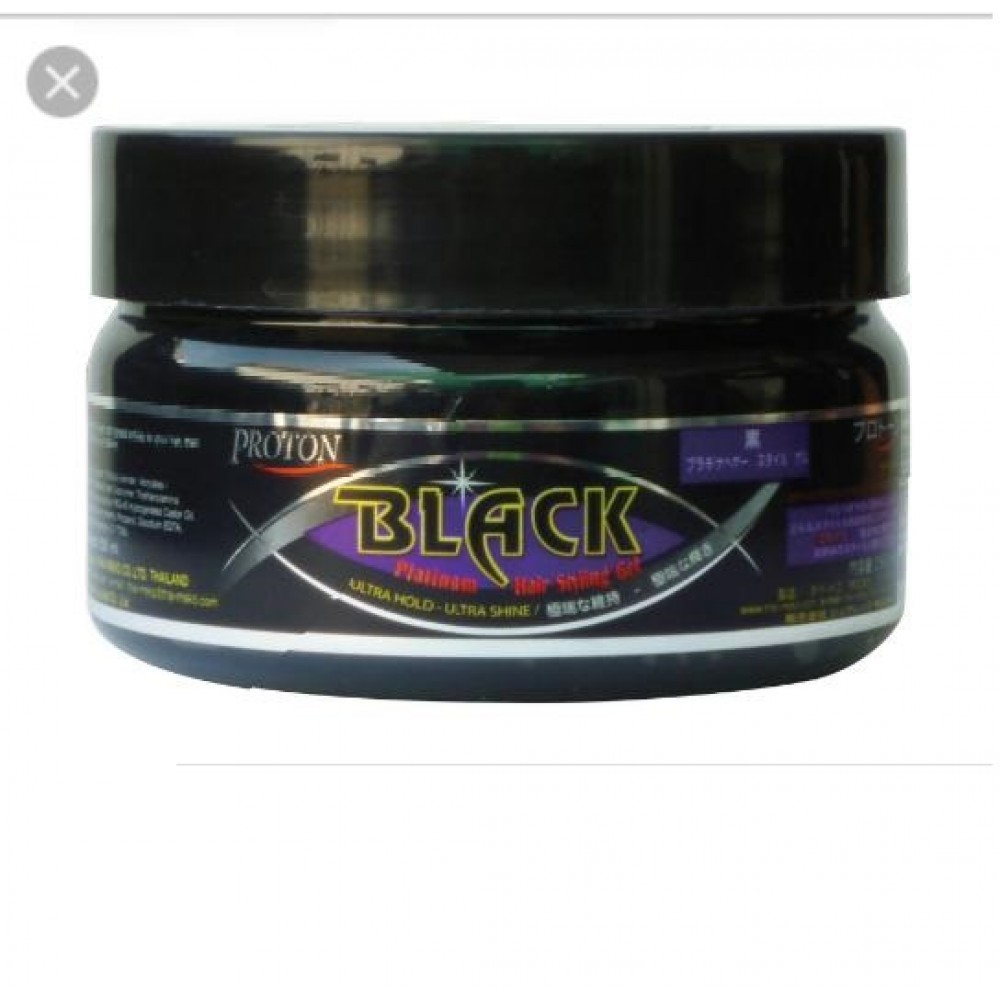 Proton Black Hair Styling Gel 250ml