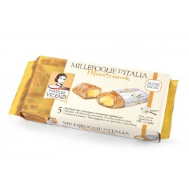 Vicenzi Mini Snack Puff Pastry Rolls Filled W Pastry Cream 125g
