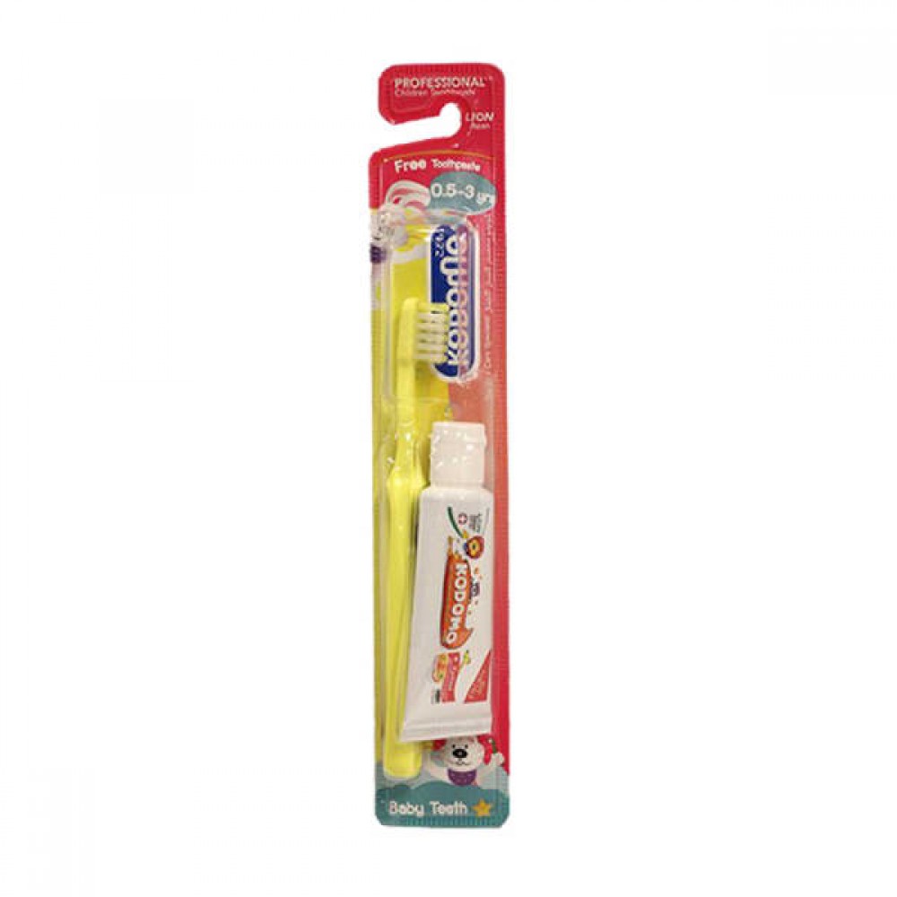 KMD Baby Toothbrush +Paste 0.5-3