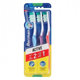 Berman	Tri Active Soft Toothbrush