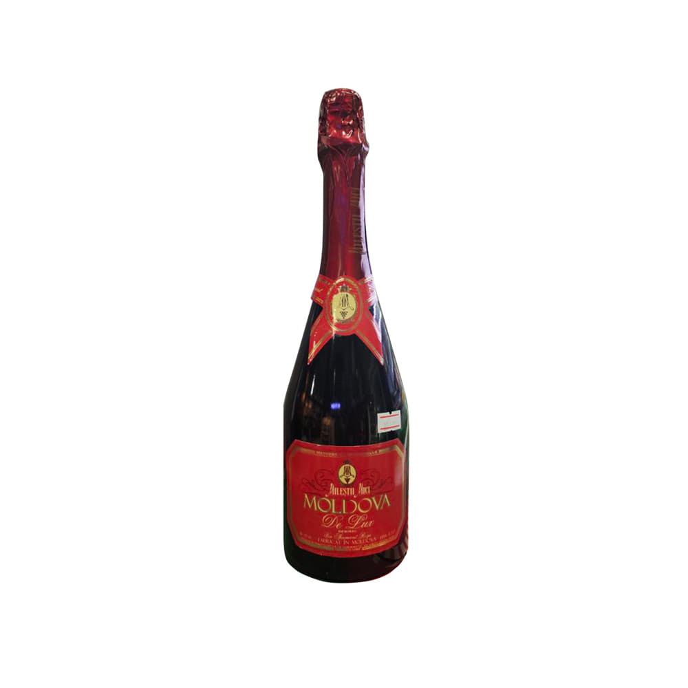 Moldova Delux Red Semi Dry Sparkling Wine