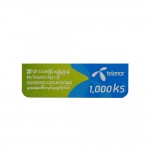 Telenor Prepaid Card (1,000Ks)
